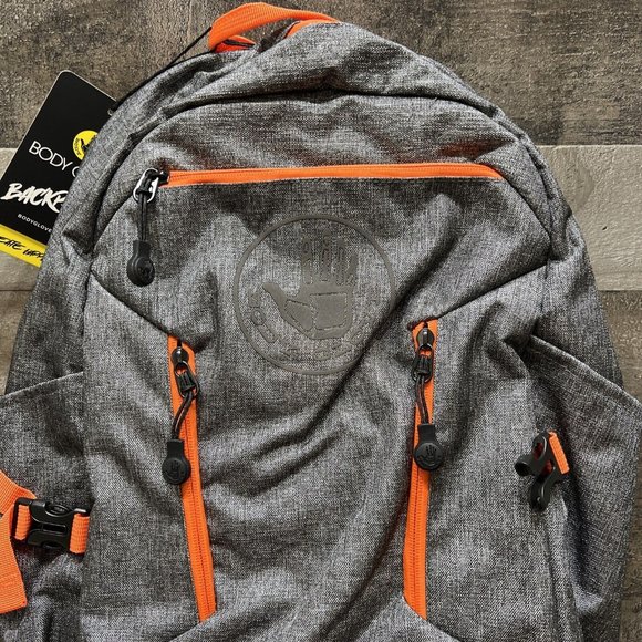 Body Glove Gray/Orange Laptop/tablet Backpack New! - Picture 2 of 8